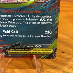 Mega Gengar EX 056/094 Pokemon TCG Phantasmal Flames Double Rare Foil Card NM - Image 4