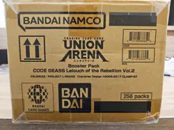 Union Arena Trading Card Game Code Geass Vol. 2 Booster Box Case - Image 1