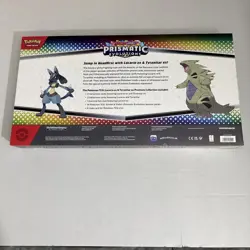 PRISMATIC EVOLUTIONS LUCARIO & TYRANITAR PREMIUM COLLECTION SAMS CLUB EXCLUSIVE - Image 3