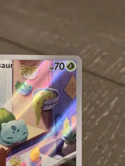 Bulbasaur Stellar Crown Holo Illustration Rare Card 143/142 Sv07 Mint Condition - Image 3