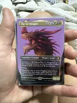 The Ur-Dragon Borderless Non-Foil Card Commander Masters M 0689 - Image 2