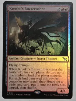 Krenko's Buzzcrusher Murders at Karlov Manor Foil - Image 1