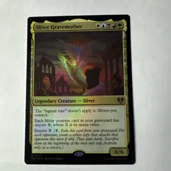 Sliver Gravemother Commander Masters Foil NM - Image 1