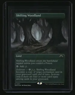 Modern Horizons 3 Shifting Woodland (Borderless) Foil - Image 1