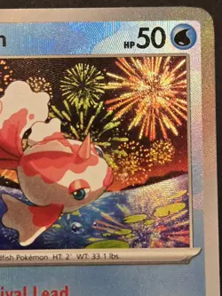 Pokemon TCG: Prismatic Evolutions - Goldeen (020/131) Poke Ball Pattern Holo - Image 3