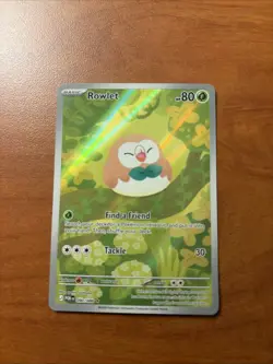 2026 Pokemon - ROWLET - IR Illustration Rare - PERFECT ORDER - 090/088 - Image 1