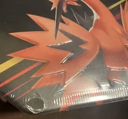 Pokemon TCG Crown Zenith Tin Galarian Zapdos Factory Sealed. Small Tears On Seal - Image 2