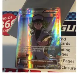 Pokemon Co. N Supporter 105A/124 Alternate Art Promo Holo Trainer Card - Image 1