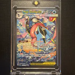 Pokemon Mega Greninja Ex SIR 116/086 Chaos Rising English Fresh Pull - Image 1