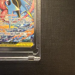 Pokemon Mega Greninja Ex SIR 116/086 Chaos Rising English Fresh Pull - Image 3