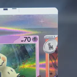Pokemon TCG NFC Error Miscut Mimikyu 097/193 Trick Or Trade BOOster 2023 Holo - Image 4