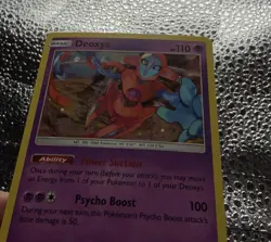 Pokemon TCG Deoxys SM164 Sun and Moon Black Star Promo Holo - Image 2