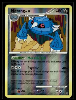 Metang 69/147 Supreme Victors Reverse Holo Uncommon Pokemon - Image 1