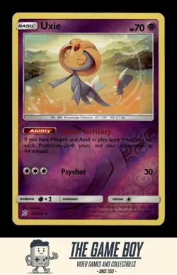 Pokemon TCG: SM - Unified Minds - Uxie - 83/236 Reverse Holo - Image 1