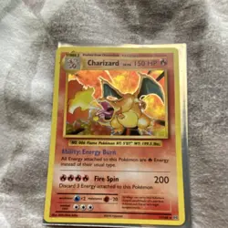 Pokemon TCG Charizard Evolutions Holo Rare 11/108 150 HP English 2016 - Image 1