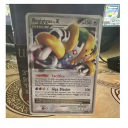 Pokemon TCG Regigigas LV.X Promo Holo Level Up Pokemon Promos DP30 2008 150 HP - Image 1