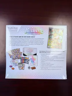 1 Pokemon TCG Prismatic Evolutions Elite Trainer Box (ETB) - FACTORY SEALED - Image 2