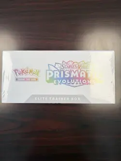 1 Pokemon TCG Prismatic Evolutions Elite Trainer Box (ETB) - FACTORY SEALED - Image 5
