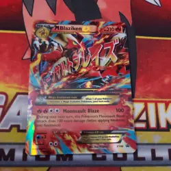 Pokemon M Blaziken EX XY86 XY Promos Holo Promo EN Mega EX 210 HP - Image 1