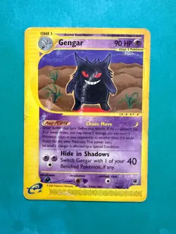 Gengar 48/165 Expedition Base Set Holo Rare E-Reader 2002 Pokemon DM - Image 1