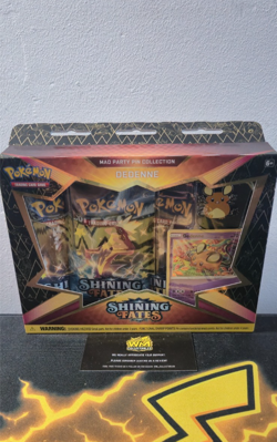 Pokemon Shining fates - Mad Party Pin Collection Dedenne - Factory Sealed - Image 1