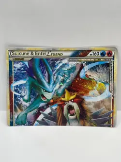 Pokemon TCG Suiciune & Entei Legend (Top) Ultra Rare 94/95 LP - Image 1