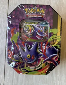 Pokemon TCG Mega Moonlit Tins - Mega Gengar - Brand New - Sealed - in hand - Image 1