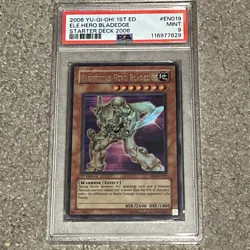 2006 YU-GI-OH! STARTER DECK 2006 EN019 ELEMENTAL HERO BLADEDGE 1ST EDITION - Image 1