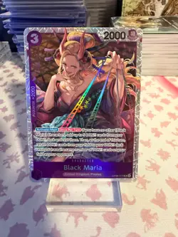 Black Maria OP08-074 SR One Piece Card Game Two Legends - Super Rare - PRB RP - Image 1