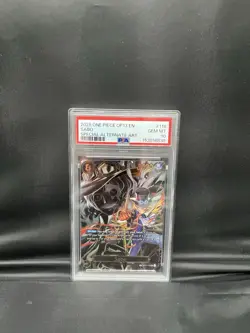 2025 One Piece OP13 EN Sabo Special Alternate Art SP #118 PSA 10 GEM MINT - Image 4