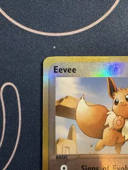Eevee 63/100 Pokemon 2003 Sandstorm Reverse Holo HP - Image 5