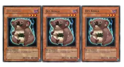 Yugioh- 3X Des Koala - Rare - Unlimited - MFC-077 - Light Play - Image 1