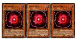 Yugioh- 3X Mucus Yolk - Common - Unlimited - PGD-011 - Light Play - Image 1