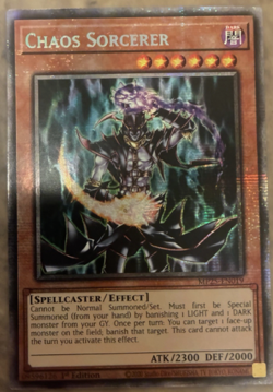 Yugioh - Chaos Sorcerer - MP25-EN019 - Starlight Rare - 2025 Mega Pack - NM/M - Image 1