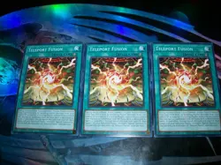 3x Teleport Fusion 1st Edition Common DUAD-EN060 Yu-Gi-Oh! - Image 1