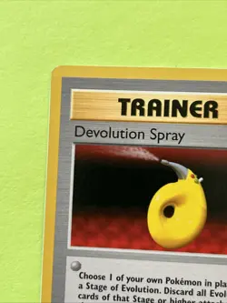 Pokemon Devolution Spray Trainer Card 072/102 Regular Rare 1st Edition Base - Image 3