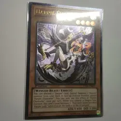Yu-Gi-Oh! Ultimate Rare Harpie Channeler 1st Edition Waifu Card TCG - Image 1