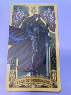 Fate Grand Order FGO 2021 The Page of Berserker Tarot Card Lancelot Japanese - Image 1