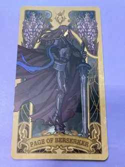 Fate Grand Order FGO 2021 The Page of Berserker Tarot Card Lancelot Japanese - Image 3