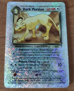 Pokemon Card Dark Persian Holo Legendary Collection #6/110 (MP) - Image 1