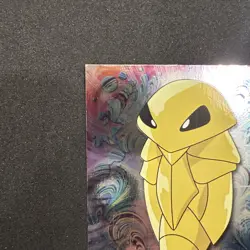 Topps Pokemon Card Series 1 Chrome Foil Blue Logo 1st Edition #14 Kakuna LP/NM - Image 4