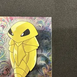 Topps Pokemon Card Series 1 Chrome Foil Blue Logo 1st Edition #14 Kakuna LP/NM - Image 5