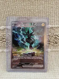Zekrom EX 166/086 Secret Rare Black Bolt SV11 English Pokemon Card NM/M - Image 1