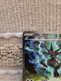 Zekrom EX 166/086 Secret Rare Black Bolt SV11 English Pokemon Card NM/M - Image 3