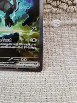 Zekrom EX 166/086 Secret Rare Black Bolt SV11 English Pokemon Card NM/M - Image 5