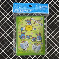 Flower Crown Pelipper & Marill Pokemon Center Card Sleeves (64) - Image 1