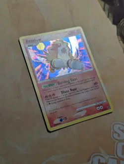 Entei 4/132 Secret Wonders Cracked Ice Lv.43 Holo Rare LP English Pokemon Card✨ - Image 4