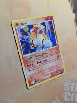 Entei 4/132 Secret Wonders Cracked Ice Lv.43 Holo Rare LP English Pokemon Card✨ - Image 5