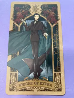 Fate Grand Order FGO 2021 The Knight of Extra Tarot Card Artoria Caster Japanese - Image 2