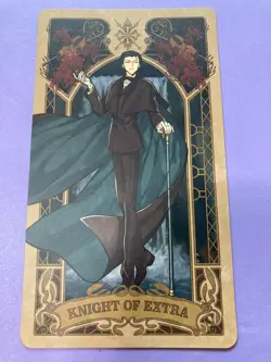 Fate Grand Order FGO 2021 The Knight of Extra Tarot Card Artoria Caster Japanese - Image 3